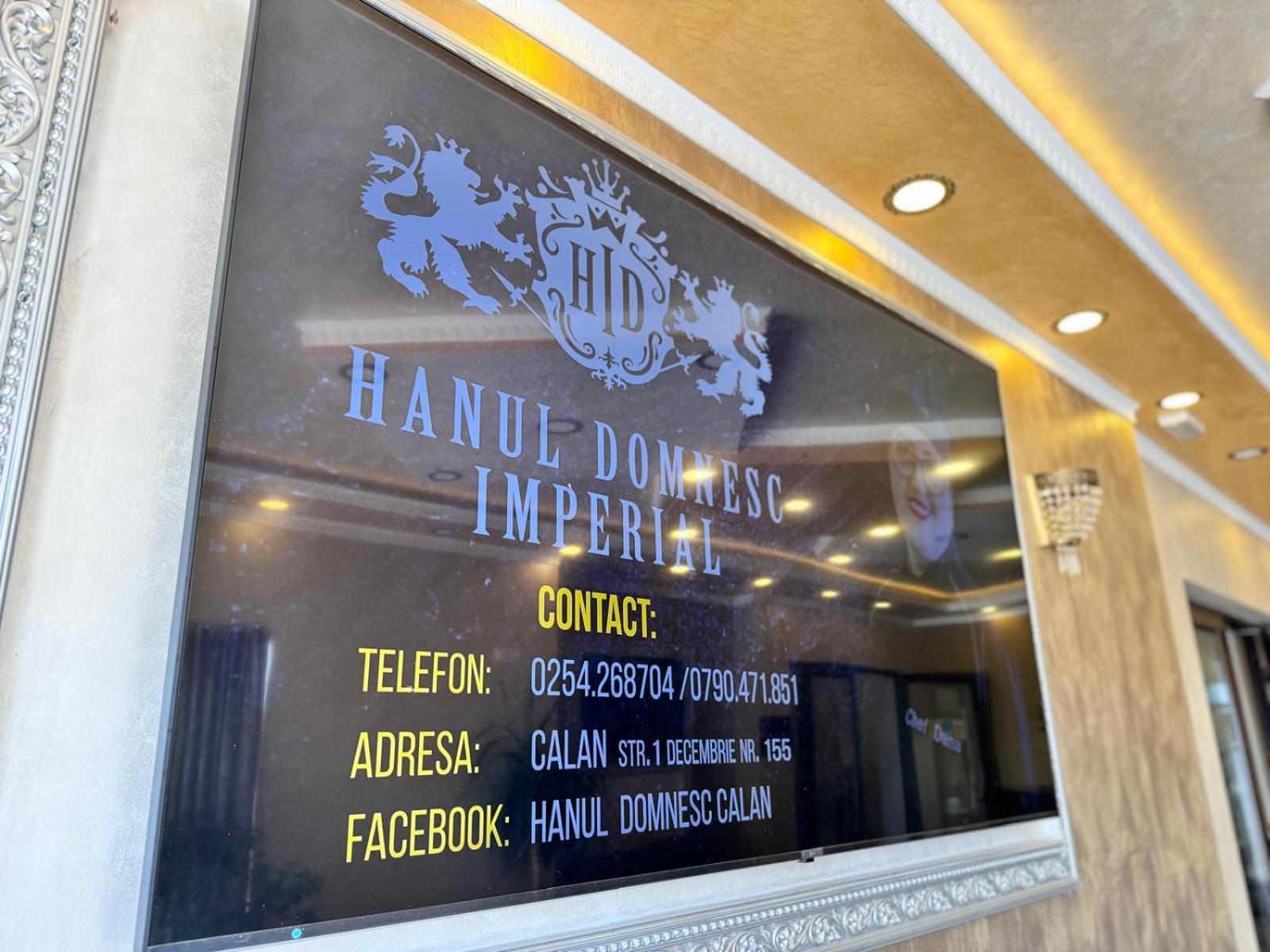 Hanul Domnesc Imperial Hotel & Spa Călan المظهر الخارجي الصورة